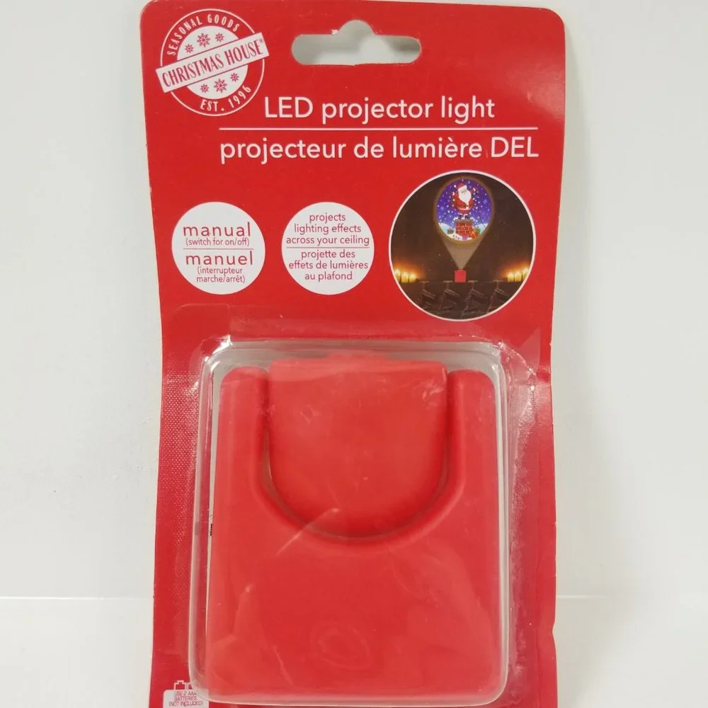 LED Christmas projector Santa clause